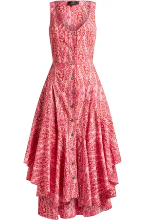 Etro Medallion-motif sleeveless dress