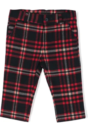 PATACHOU Tartan-check trousers