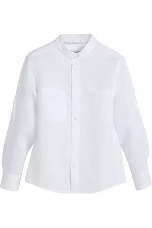 Brunello Cucinelli Mandarin-collar shirt