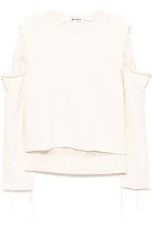 midorikawa Raw edge sweatshirt