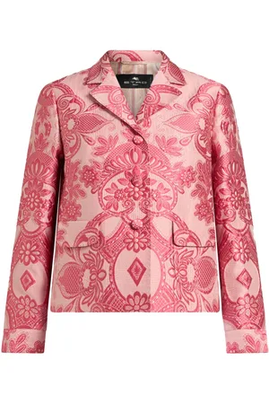 Etro Floral brocade-effect jacket