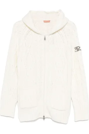 ERMANNO SCERVINO Cable-knit cardigan