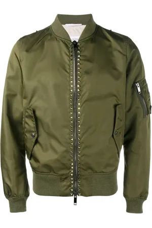 VALENTINO GARAVANI Rockstud bomber jacket