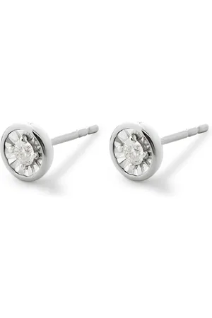 Monica Vinader Diamond stud earrings