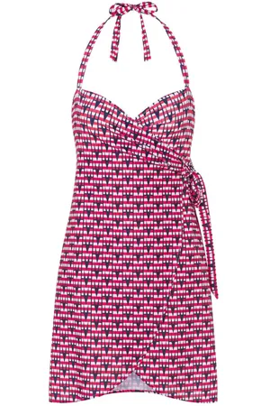 Moschino Logo-patch mini dress