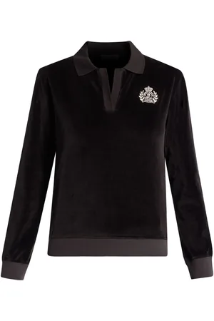 Sporty & Rich Logo-embroidery top