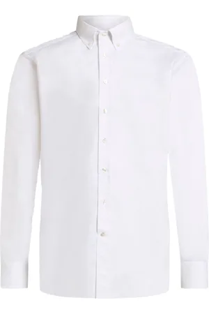 Etro Logo-embroidered button-down shirt