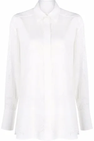 Givenchy Perforated-pattern longlsleeved shirt
