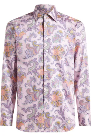 Etro Maxi Flower Paisley shirt