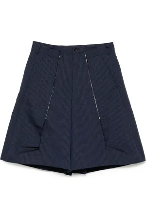 Comme des Garçons Distressed tailored short