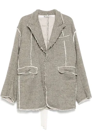 midorikawa Raw edge blazer