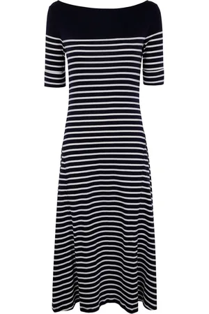 Ralph Lauren Striped midi dress