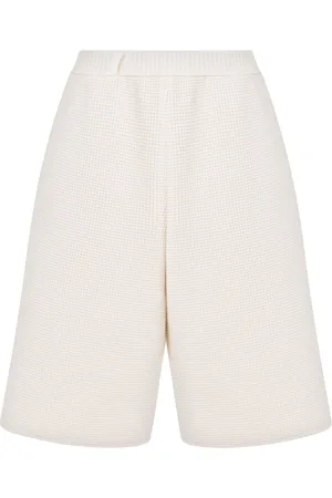 Moschino Waffle-knit shorts