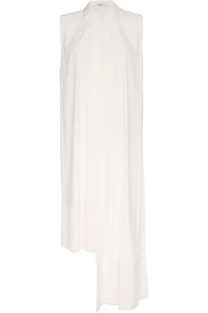 Givenchy Fringe-trimmed Silk-crepe Top