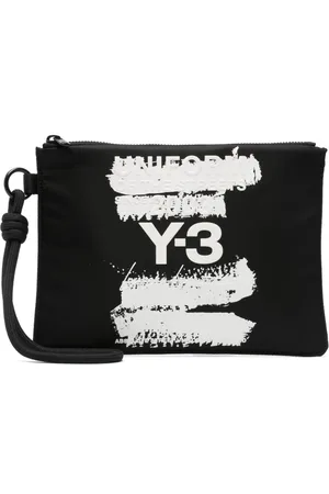 Y-3 Logo-embellished clutch bag