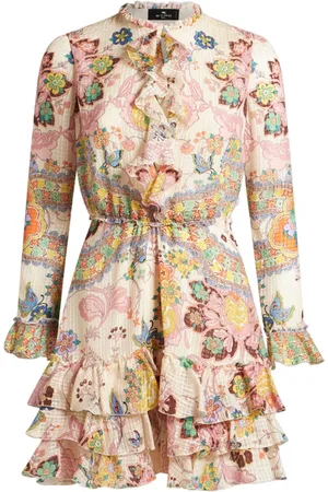 Etro Ruffled mini dress