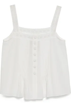 Bambah Ritchel lace trim cami vest