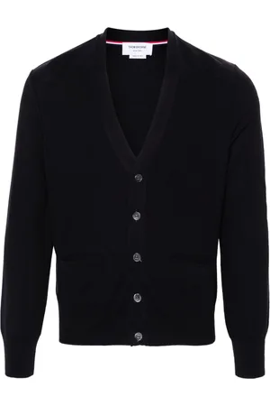 Thom Browne 4-Bar silk cardigan