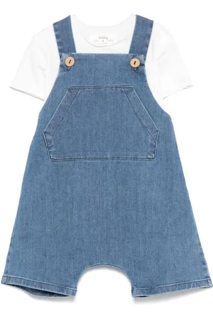 TEDDY & MINOU Denim dungarees
