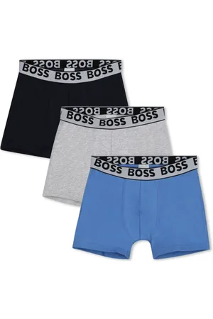 HUGO BOSS Logo-waistband boxers set