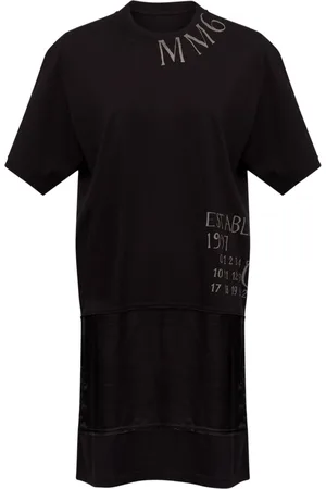 Maison Margiela Logo-print T-shirt dress