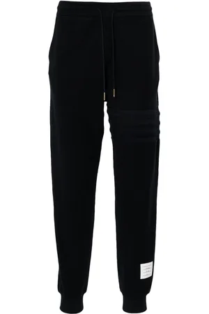 Thom Browne 4-Bar stripe cotton track pants