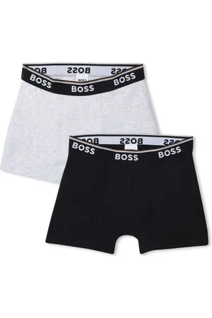 HUGO BOSS Logo-waistband boxers set