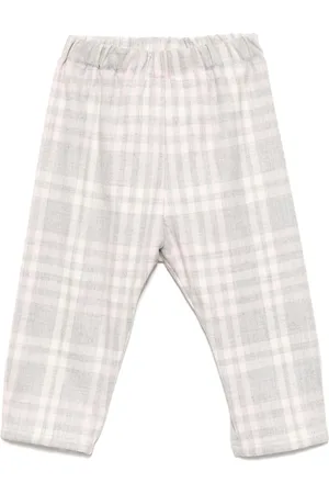 Il gufo Checked trousers