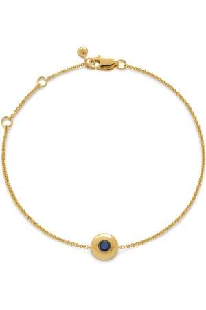 Monica Vinader 18kt yellow vermeil September Birthstone bracelet
