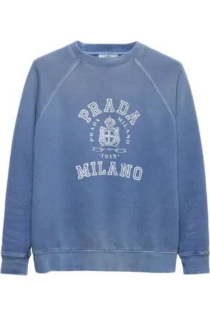Prada Cotton crew-neck sweatshirt