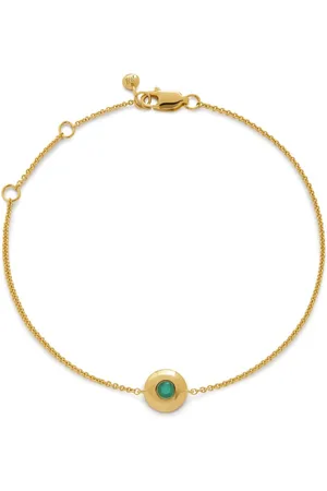 Monica Vinader 18kt yellow vermeil May Birthstone bracelet