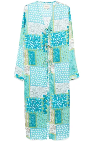 Bambah Aqua maxi tie tunic
