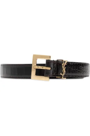 Saint Laurent Cassandre thin belt