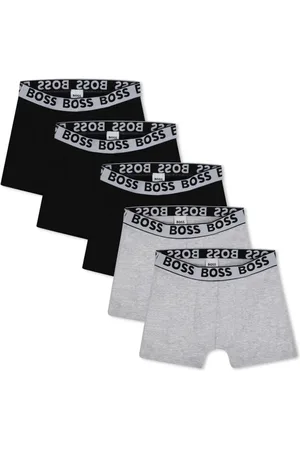 HUGO BOSS Logo-waistband boxers set