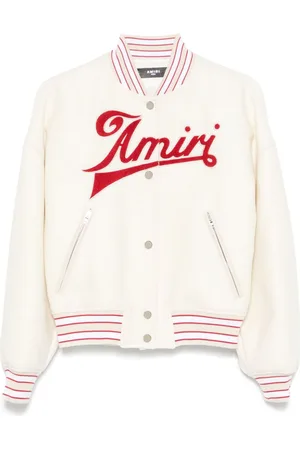 AMIRI Logo-embroidered bomber jacket