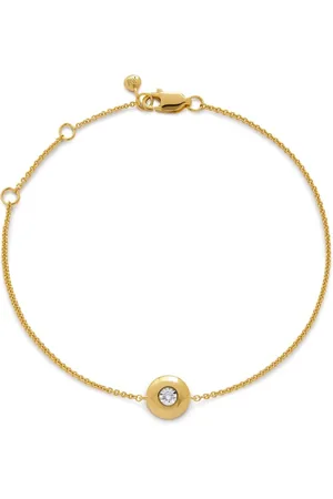 Monica Vinader 18kt yellow vermeil April Birthstone bracelet
