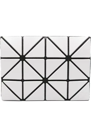 Issey Miyake Geometric-panelled card holder