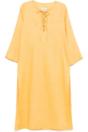 Bambah Linen tied dress