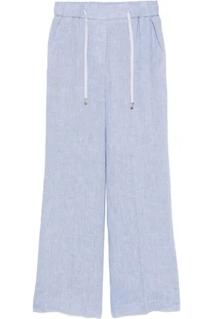 PESERICO SIGN Linen trousers