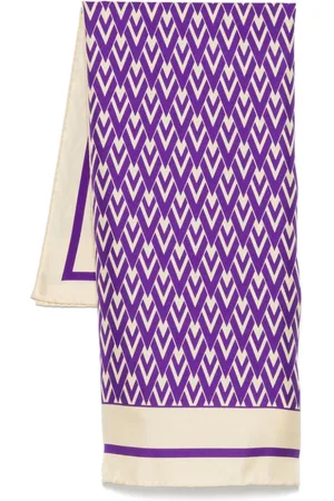 VALENTINO GARAVANI Geometric-patterned scarf