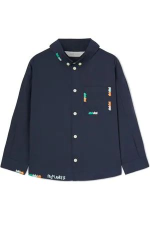 Palm Angels Logo-embroidered shirt