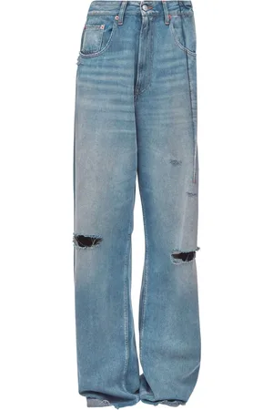 Maison Margiela Pleated bootcut jeans