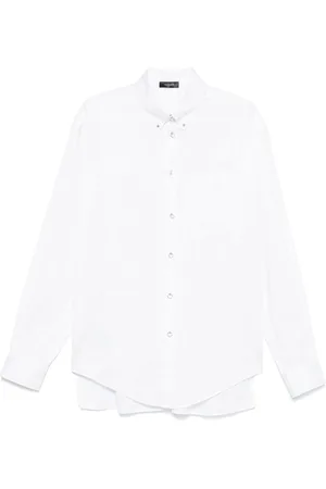 MUGLER Pinstripe poplin shirt