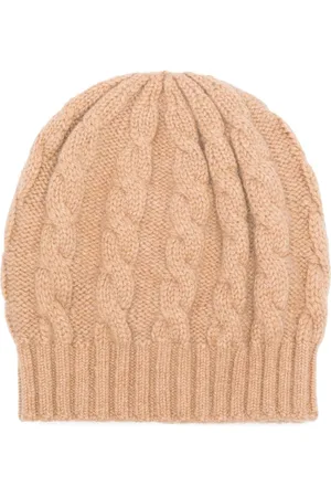 BLANCA Cable-knit beanie hat