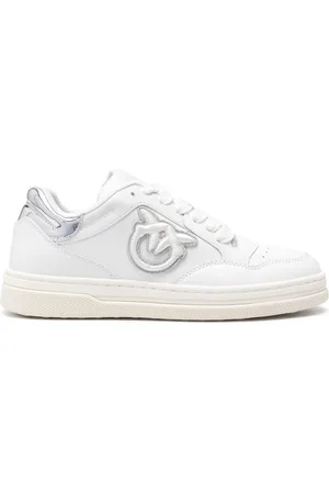 Pinko Embroidered-logo sneakers