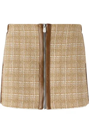 Pinko Checked mini skirt