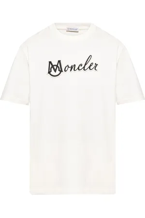 Moncler Logo-embroidered cotton T-shirt