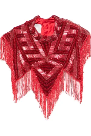 Atu Body Couture Bead-detailed top