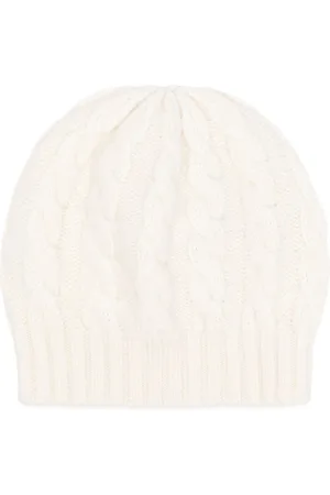 BLANCA Cable-knit beanie hat