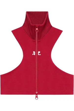Courrèges Cropped gilet